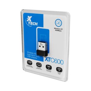 Adaptador USB Wi-Fi Xtech XTC600 AC Dual Band Nano