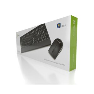 Combo Teclado y Mouse Inalámbrico Klip Xtreme KCK-265E Inglés