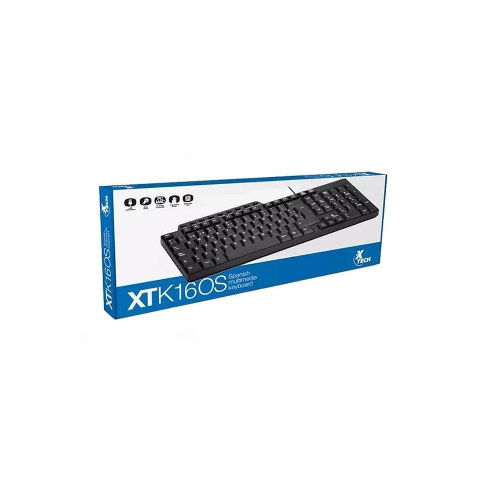Teclado Multimedia Xtech XTK160S