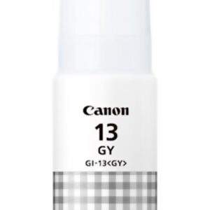 Tinta Canon GI 13 Gris 70 ml | Compatible con impresoras PIXMA G510 G610