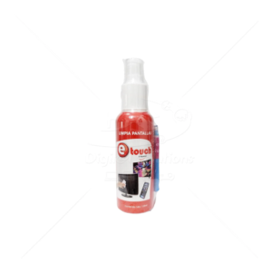 Limpiador de Pantallas eTouch 120 ml | Limpieza Segura Antiestática