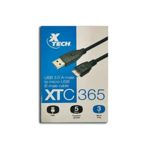 Cable XTech para Disco Duro Externo XTC365 | Conexión Estable Transferencia de D