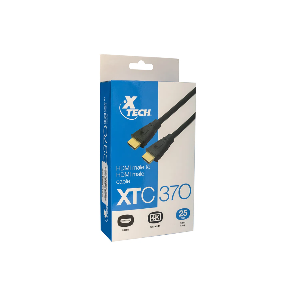Cable HDMI XTech 7.6 MTS XTC 370 | Video Alta Definición Transferencia de Datos