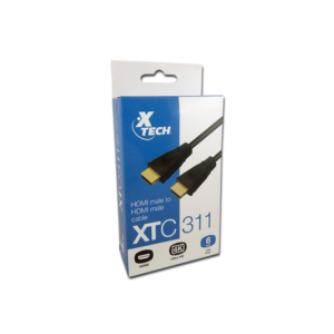 CABLE HDMI 1.8M. XTECH XTC-311