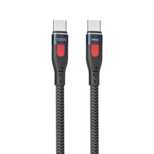 Cable Remax USB C a USB C 100W RC 187C | Carga Rápida Transferencia de Datos