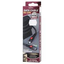 CABLE REMAX TIPO C A TIPO C 65W. RC-195