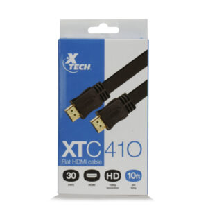 Cable HDMI Flat 10 ft Xtech XTC410