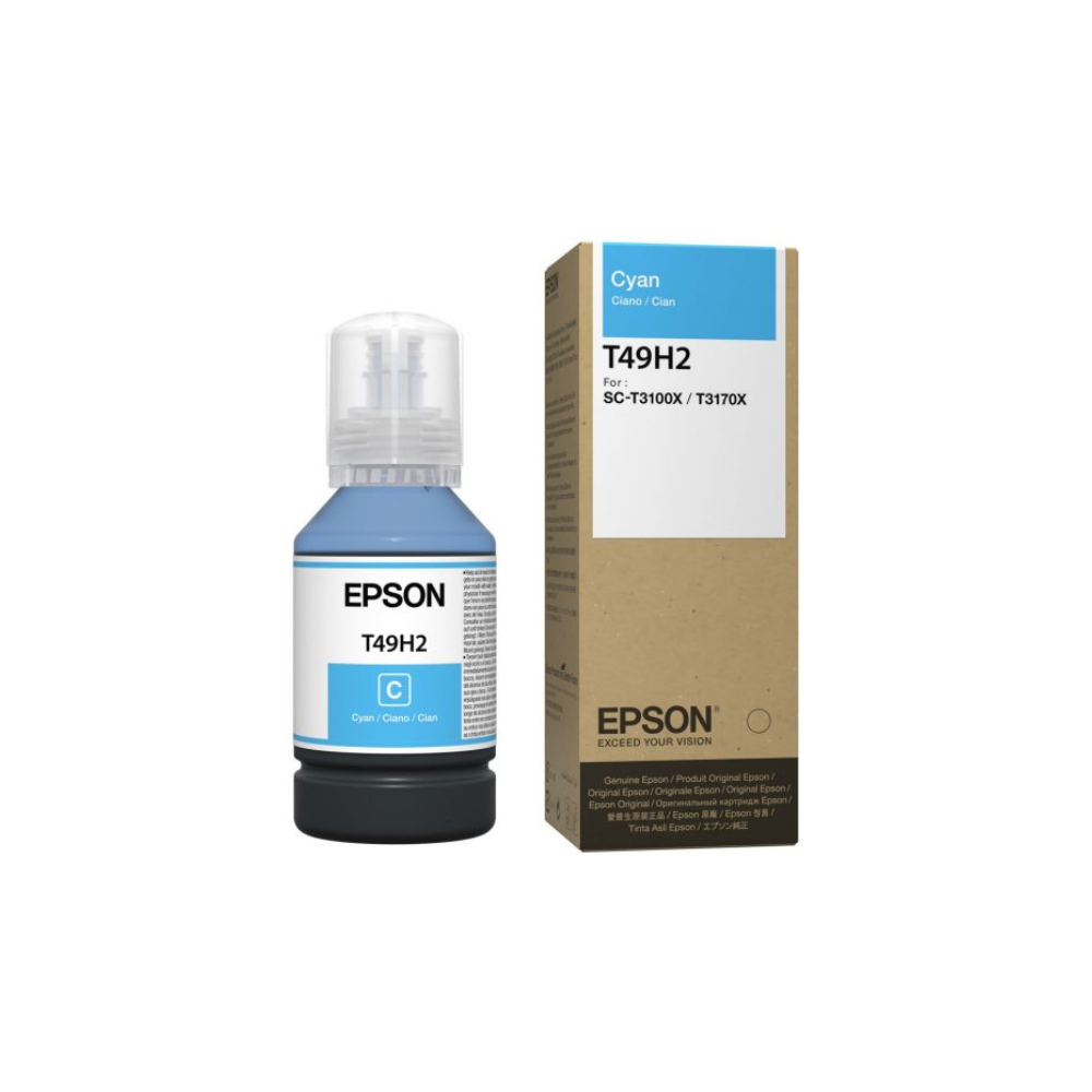 Epson T49H2 | Tinta Cian 140 ml | SureColor SC-T3100X T3170X