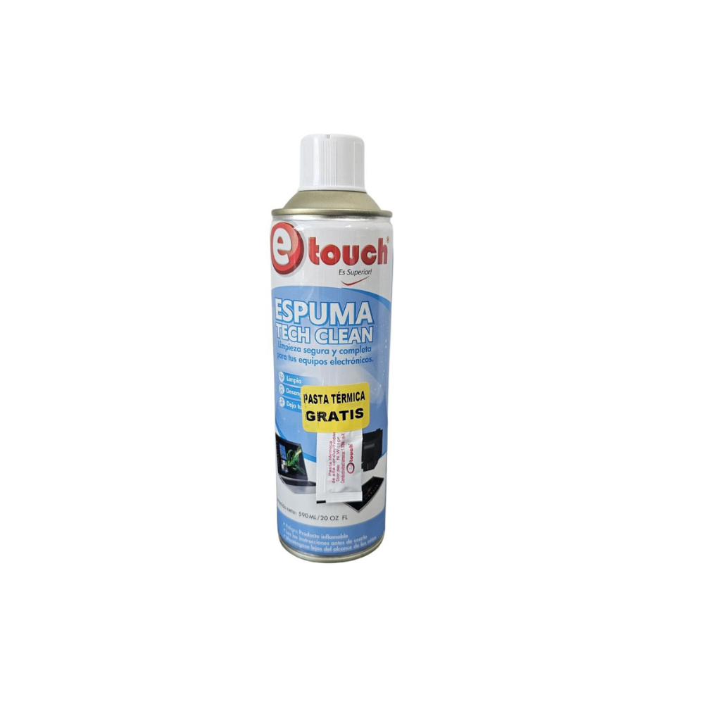 Espuma Limpiadora E Touch 590ml | Electrónica